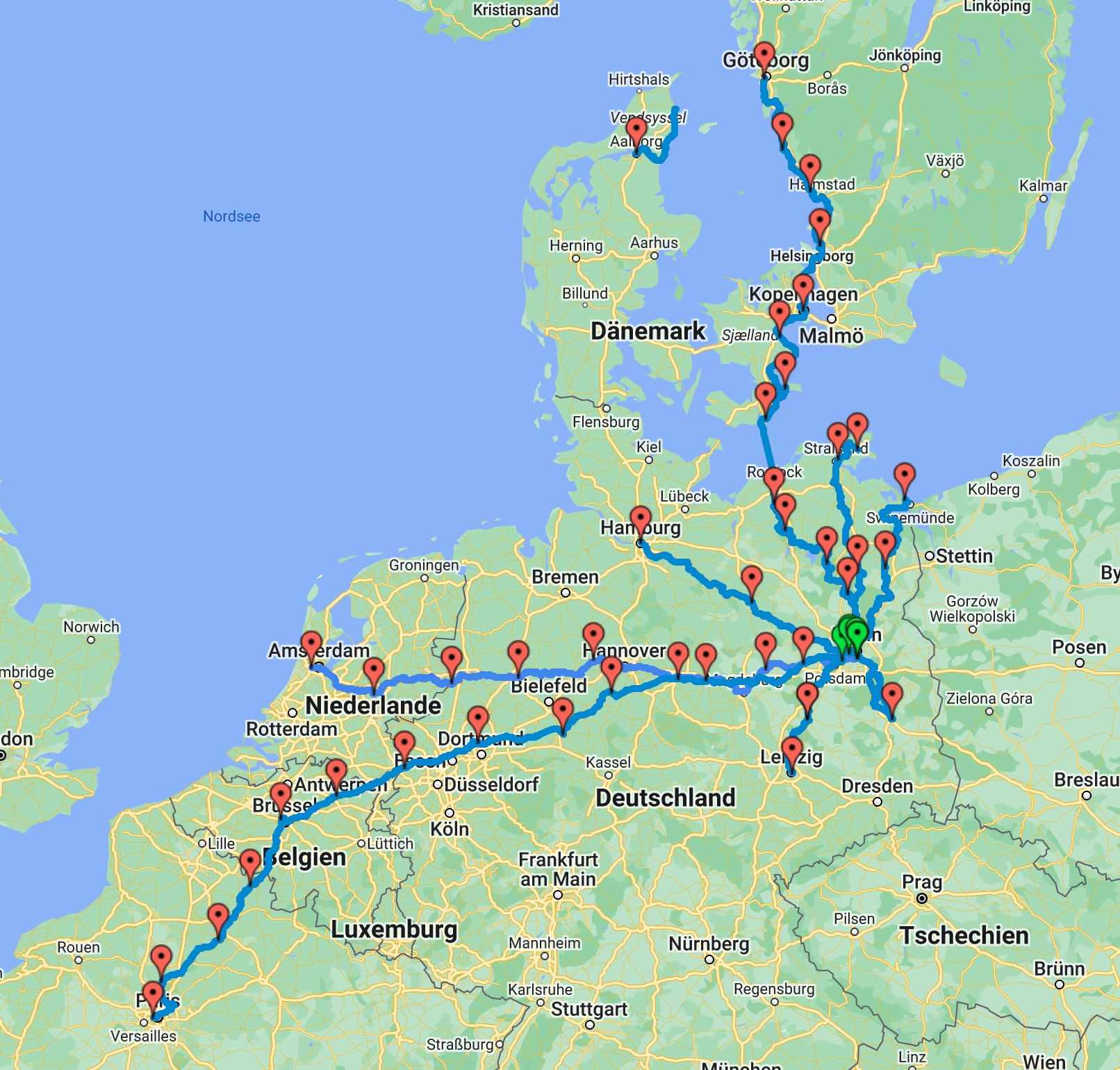 Touren der Vergangenheit