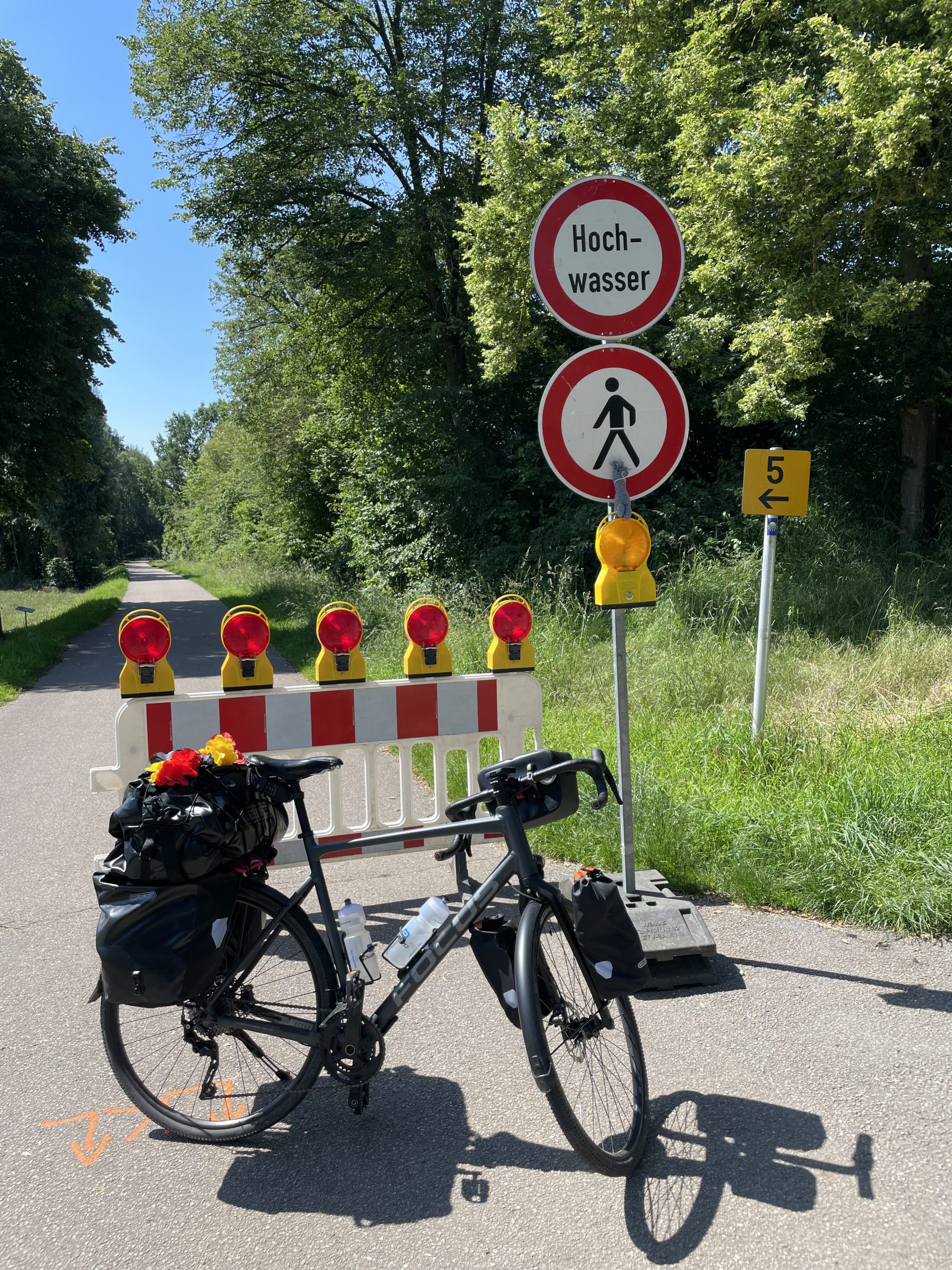 Mit Sonne durch Regensburg